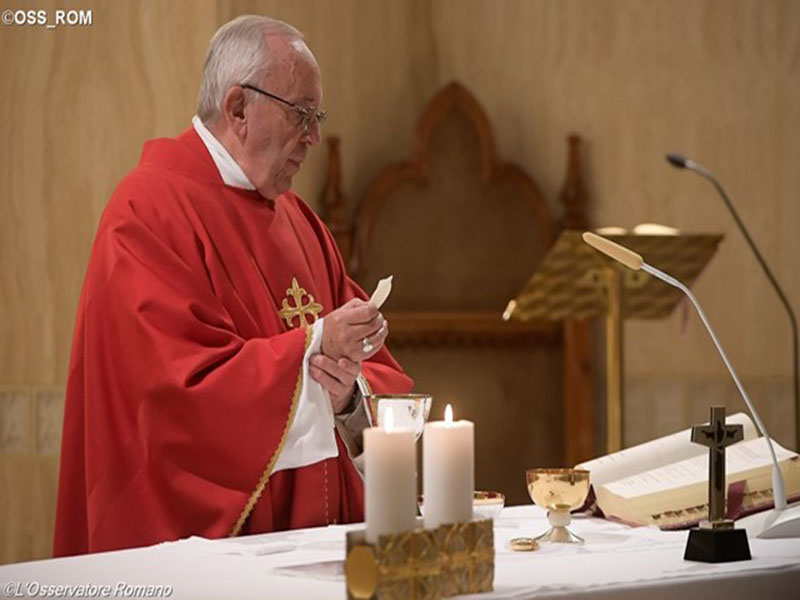 Papa: sementes dos mártires enchem a terra de novos cristãos