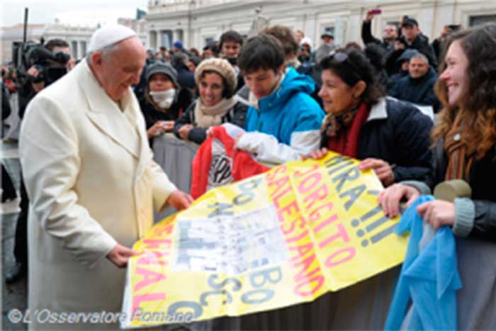 Mais de 20 mil noivos participarão do encontro com o Papa