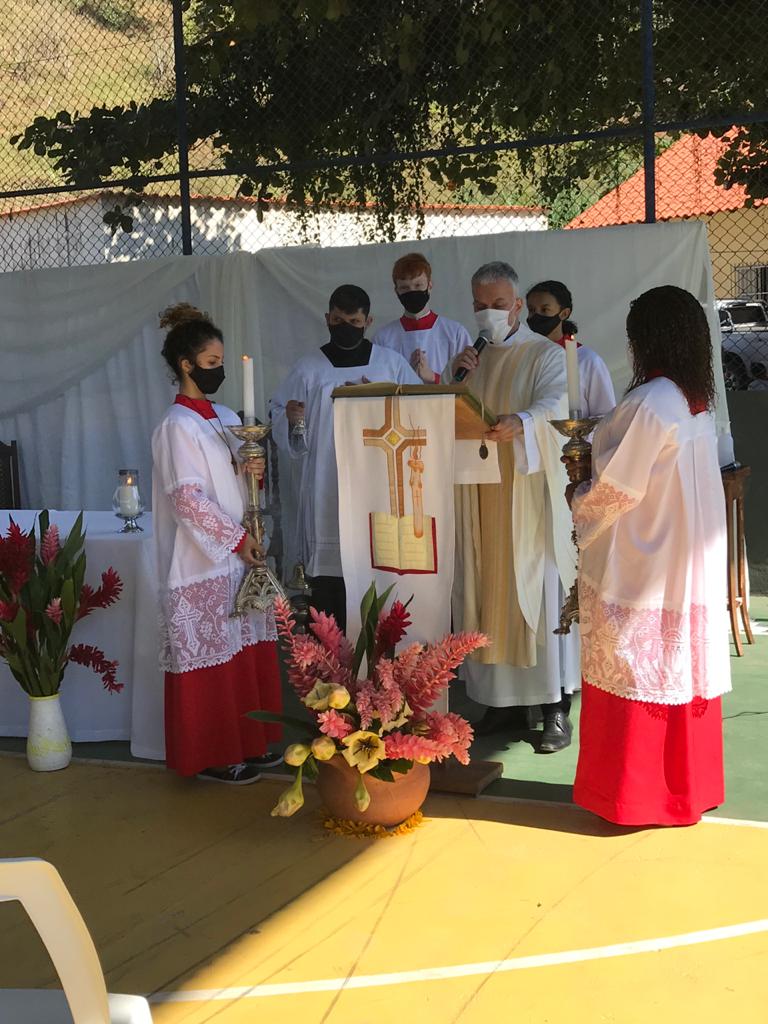 Missa de Corpus Christi realizada em 03 de junho